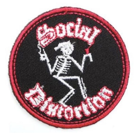 Other - Social Distortion Patch band iron on punk pop DIY